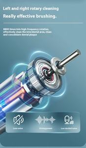<span class=keywords><strong>Brosse</strong></span> à dents électrique rotative intelligente avec 4 modes de nettoyage, rechargeable par USB, boîte de voyage - Product Image 6
