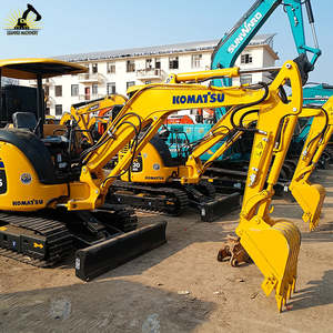 Excavatrice Komatsu 35 d'occasion de 3500 kg, de qualité supérieure, confortable, avec chenilles en caoutchouc, fonctionnement silencieux, idéale pour les zones urbaines sensibles - Product Image 2