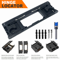 Kit d'installation de charnières de porte, gabarit de fraisage pour charnières, modèle de menuiserie H617 Chine