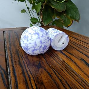 Vente en gros OEM Lampe de nuit tactile en silicone ronde rechargeable par USB avec impression aquarelle Lampe en silicone pour enfants - Product Image 5