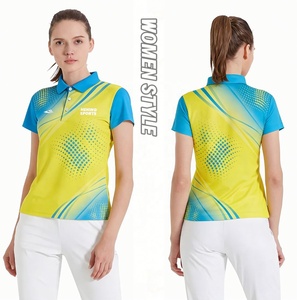 Groothandel Golfshirts Unisex Sportshirts Custom Sublimatie Jersey Tennis Badminton Aanpasbare Performance Polo's - Product Image 3