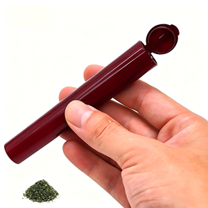 Fabricant d'origine OEM ODM – Tube Pop en PP de 117 mm, récipient rond en plastique à ouverture facile, emballage cosmétique avec impression personnalisée - Product Image 1