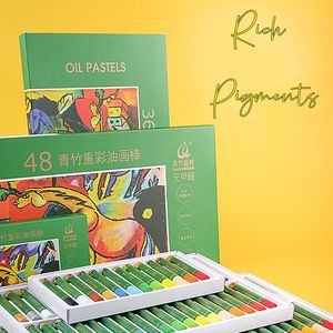 Ensemble de 12 pastels à l'huile professionnels, très pigmentés, populaires, sûrs et lavables, pour artistes et enfants, prix de gros - Product Image 5