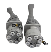 Ensemble de commande de joystick hydraulique DYN pour excavatrice, commande pilote gauche/droite