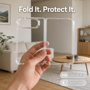 <span class=keywords><strong>Coque</strong></span> de téléphone transparente personnalisée avec logo pour <span class=keywords><strong>iPhone</strong></span> 18 Fold, antichute, hybride, fine, anti-poussière, anti-rayures, vente en gros, directement de l'usine - Product Image 4