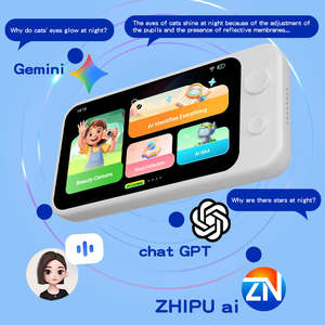 กล้องของเล่นสอนภาษาสำหรับเด็กแบบโต้ตอบได้ พร้อมระบบ AI  ฝึกการรับรู้วัตถุ ฉายภาพเกมส์  เครื่องเรียนรู้ขนาดเล็ก รูปแบบการ์ตูน - Product Image 5