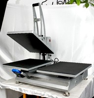 Presse à Chaud Colorking Industrielle Double Stations Semi-Automatique Numérique 16x20 pour Transfert par Sublimation