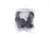 Cable Divisor ABCCABLS 16A CEE Macho a Doble Hembra |   Cable de Extensión Industrial de PVC 1 a 2 para Iluminación de Escenarios