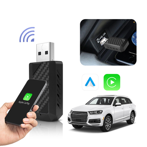Rhythm 2 In 1 Wireless CarPlay Android Auto <b>Adapter</b> Compatible With iOS 10+ Android 11+ 5G WiFi BT 5.2 - Product Image 2