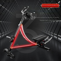 Appareil d'entraînement Ab Crunch Coaster à glissière incurvée professionnelle, machine à glissière abdominale à charge de poids pour l'entraînement de la taille et des hanches en salle de sport