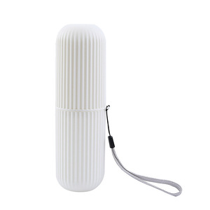 Support de <span class=keywords><strong>Brosse</strong></span> à Dents de Voyage Pratique avec Gobelet de Lavage, Ensemble Tasse à Brosser et à Rincer en Plastique, Boîte de Rangement pour Brosses à Dents pour la Vente en Gros - Product Image 6