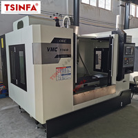 Centre d'usinage vertical CNC VMC1160, course de 1100 mm, broche BT40, fraiseuse de précision pour pièces de quincaillerie