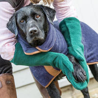 SEEDING SUN/Heshuo Gants de nettoyage pour animaux de compagnie en microfibre ultra-absorbante à séchage rapide pour chiens, chats, chevaux, 8 couleurs, utilisation en salle de bain