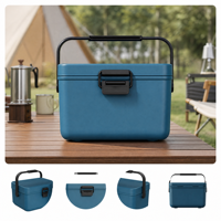 Glacière isotherme moderne en PE de 3,8 L sur mesure – Conception compacte, portable et étanche pour le camping en extérieur, la conservation des aliments et du lait maternel au frais