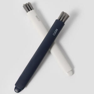 Outil de nettoyage <span class=keywords><strong>2</strong></span> en 1 pour moulin à café expresso, accessoires, brosse de nettoyage pour rainures de fenêtre et interstices de porte/sol - Product Image 5