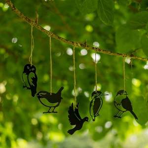 Tuin Ornamenten Metalen Mini Vogels Sets Vogels Silhouet - Product Image 3