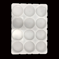 Plateau en plastique rectangulaire PP antistatique, écologique, jetable et personnalisable avec couvercle pour l'emballage d'électronique grand public
