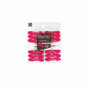 RAMO 16 pezzi Pink/bianco per biancheria spille da bucato Premium per una comoda organizzazione - Product Image 1