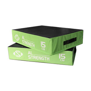 Caja <span class=keywords><strong>de</strong></span> Salto para <span class=keywords><strong>Gimnasia</strong></span> <span class=keywords><strong>de</strong></span> Alta Calidad, Ecológica, Ajustable en Altura, Precio al por Mayor, PVC Suave 4 en 1 - Product Image 4