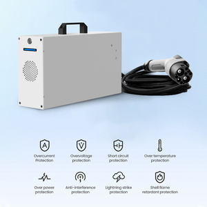 Cargador Portátil para Vehículos Eléctricos <span class=keywords><strong>de</strong></span> 7KW, Estilo Maletín, Compatible con GBT/CCS1/CCS2, Estación <span class=keywords><strong>de</strong></span> <span class=keywords><strong>Carga</strong></span> para Emergencias - Product Image 6
