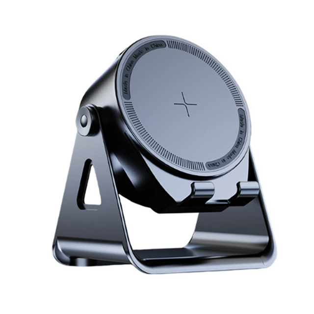 Portable Wireless for BT Speaker with HD Surround Sound Anti-Slip Base Cell Phone Stand Desk Compatible for Home Outdoor