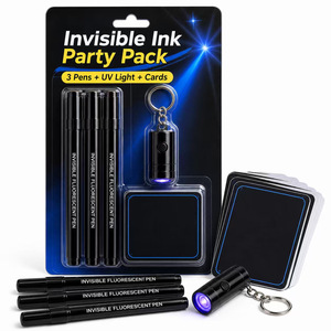 Stylo marqueur UV à encre invisible Bview Art - Ensemble de stylos fluorescents créatifs pour les cadeaux de fête <span class=keywords><strong>d</strong></span>'enfants, fournitures scolaires pour étudiants - Product Image 1