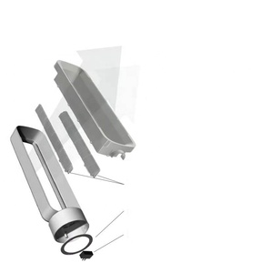 Approuvé CE, utilisation toute l'année, matériau ABS Anti-feu, Protection contre les surcharges, tour d'air de sol, chauffage par ventilateur sans pales - Product Image 3