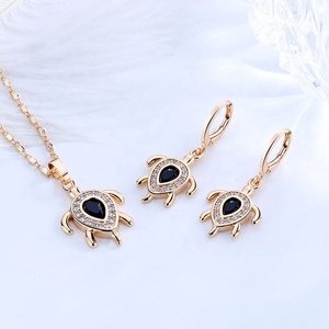 สร้อยคอทองคำ 18K ลายเต่าน่ารักสำหรับงานแต่งงาน ขายส่งสำหรับแบรนด์ดัง - Product Image 3