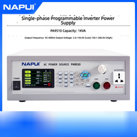 Fuente de Alimentación CA NAPUI PA9510 0-300V 0-1KW 8.4A, Control de Programa, Frecuencia Variable (45Hz-400Hz), Comunicación Estándar RS-232/RS485