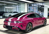 Film de protection de carrosserie en TPU violet Betterave Innofilms 1,52 m x 15 m, changement de couleur, auto-réparant et anti-rayures, directement de l'usine