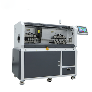 Fully Electric Computerized Large <b>Cable</b> Cutting and <b>Stripping</b> <b>Machine</b> for 24/7 High Volume Production - Product Image 2
