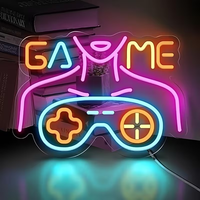 Lampu Neon LED Fleksibel Silikon Tahan Air IP67 untuk Dekorasi Dinding Ruang Game, Warnet, Bar, dan Seni Dinding Kustom