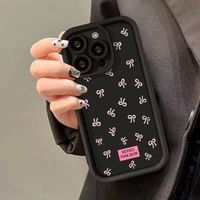Coques de Téléphone de Luxe en Gros avec Nœud Papillon pour iPhone 17 Air 16 15 Plus Pro Max 14 13 12 11 X – Coque Arrière Antichoc avec Logo Personnalisé