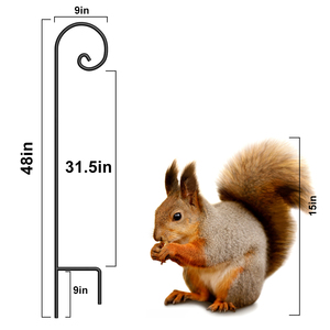 Suministro de fábrica <span class=keywords><strong>Precio</strong></span> barato Ganchos de pastor de jardín Gancho de pastor de hierro forjado - Product Image 6