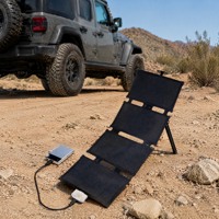 Panneau solaire pliable SunFlex 20W 18% d'efficacité, étanche, pour les voyages en véhicule tout-terrain, IP67, chargeur portable pour téléphone et appareil photo, perovskite