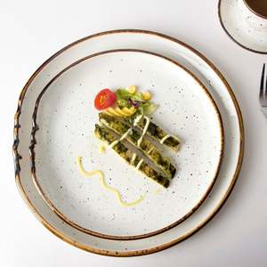 Assiettes en porcelaine, solide, offre spéciale, service de vaisselle - Product Image 3