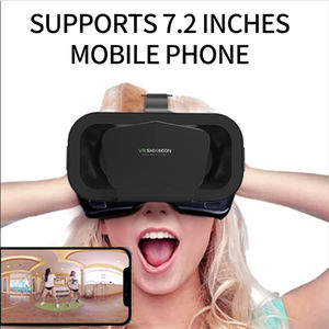 Casques VR pour téléphone portable avec boîte à lunettes <span class=keywords><strong>de</strong></span> réalité virtuelle 3D jouant à des jeux regardant des vidéos pour téléphone intelligent - Product Image 2
