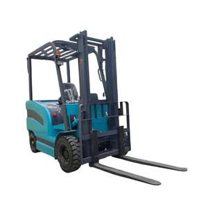 מחיר יצרן סיטונאי מלגזה חשמלית קטנה 4 טון למחסן 4x4 צמיגים מלאים סוללת עופרת חומצה מיני למכירה התאמה אישית - Product Image 4