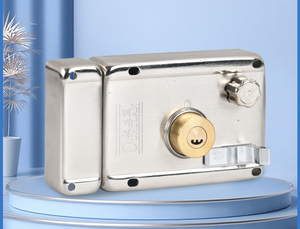 Baoxin nhà máy thép không gỉ bên ngoài khóa cửa cũ cơ khí chống trộm chết Bolt cửa Knob hàng rào cổng khóa - Product Image 6