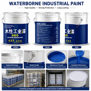 Peinture métallique spéciale à base d'eau, revêtement industriel antirouille pour structures en acier, auto-appliquable, inodore et anticorrosion - Product Image 5