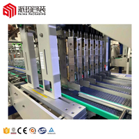 Usine nouveau entièrement automatique One Piece Type enveloppant Case Packer Carton Box Emballage Machine de cartonnage pour bouteille