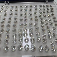0,1-0,5 Karat Kalibrierte Runde Laborgezüchtete Melee-Diamanten DEF VVS-VS Reinheit für Großhandel Schmuckhersteller