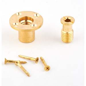 ชุดยึดผ้าคลุมสระว่ายน้ำ Swimcare Brass Wood Deck Anchor Kit ขนาด 1.50 นิ้ว OD หัว 9/16 นิ้ว x 12 เกลียว สำหรับยึดผ้าคลุมสระว่ายน้ำแบบกลม - Product Image 2