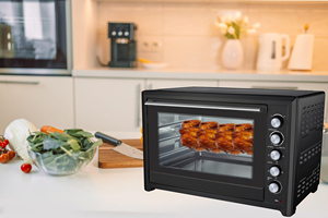 100L ticari elektrikli fırın konveksiyon Pizza ve ekmek için ekmek fırını elektrikli tost makinesi fırın - Product Image 5