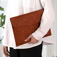Carpeta Organizadora de Cuero PU Modelo VD-651 de la Marca V-ding con Bolsillos para Proyectos, Portadocumentos Tamaño A4/Carta