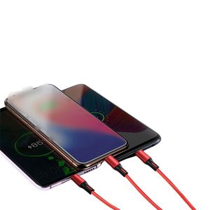 3 in 1 Charging <b>Cable</b> Multi Device Fast Charging Braided USB Cord <b>Type</b> <b>C</b> Micro Lightning Connectors Portable - Product Image 3