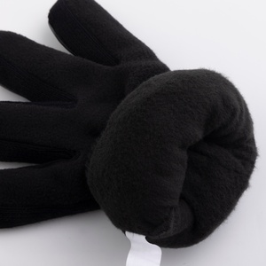 Gants en cuir souple de qualité supérieure pour hommes, élégants, chauds, en polaire pour l'extérieur, pour l'hiver - Product Image 4