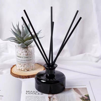 Diffuseur d'ambiance classique blanc et noir, best-seller, avec bâtonnets en rotin écologiques de luxe