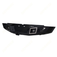 Accessoires extérieurs pour voiture SEMRISE, pare-chocs avant en fer 4x4 avec éclairage noir, ajustement universel, nouveau FJ Cruiser Hilux, clips à clipser