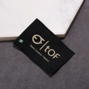 Logo Tùy Chỉnh May Mặc Sang Trọng <span class=keywords><strong>Jacquard</strong></span> Dệt Vải Nhãn - Product Image 3